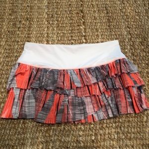 Lucky in Love - Spaced Out Pleated Scallop Skirt